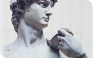  6. Michelangelo  David Busto