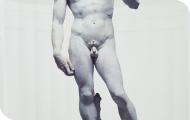 № 7. Michelangelo – David veduta frontale