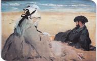 30. Edouard Manet  Sulla spiggia