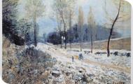 36. Alfred Sisley -  La Strada