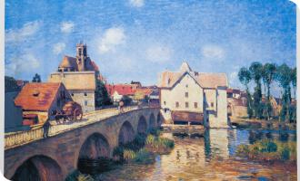  2. Alfred Sisley  -  Ponte di Moret