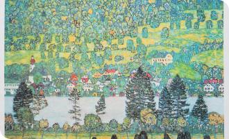 3. Gustav Klimt  Forest on Attersoe Lake