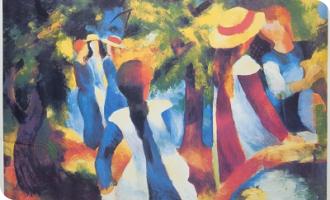 59. Auguste Macke  Ragazze tra glialleri