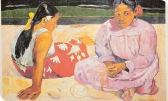 64. PAUL GAUGIN -DONNE TAHITIANE