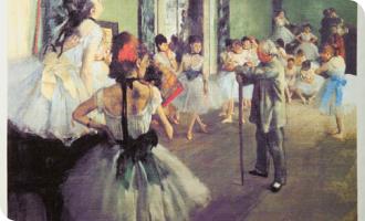 73. EDGAR DEGAS- LA CLASSE DI DANZA